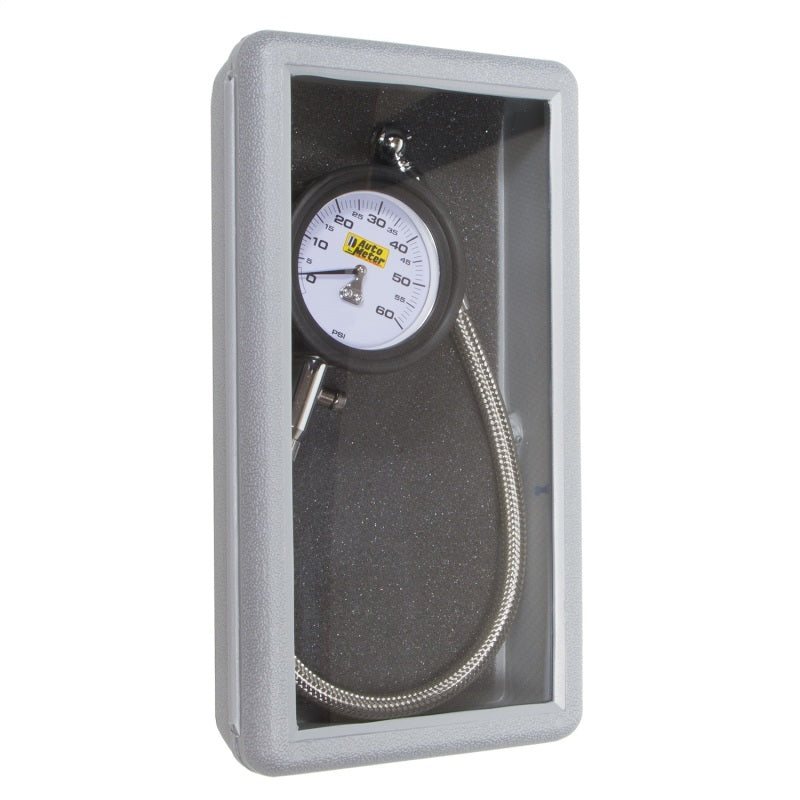 Autometer NASCAR Performance 0-60PSI Lo-Pressure Tire Pressure Gauge - 2160