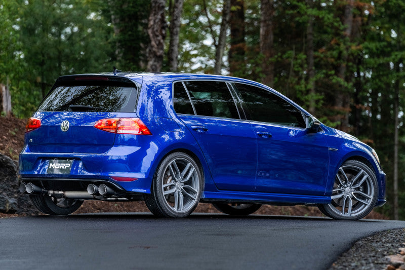 MBRP Active Quad Rear Exit T304, 15-19 VW Golf R 3