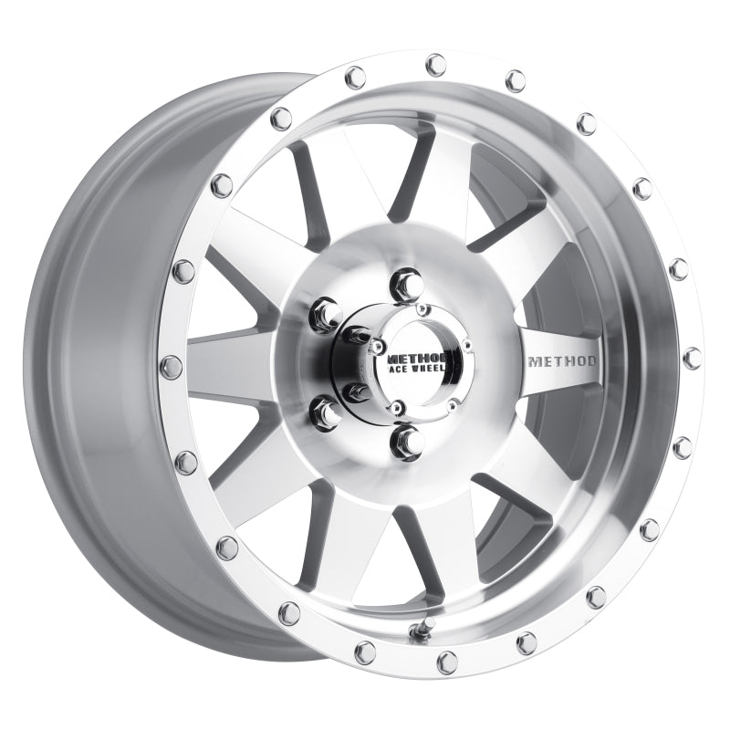 Method MR301 The Standard 17x9 -12mm Offset 5x5 94mm CB Machined/Clear Coat Wheel