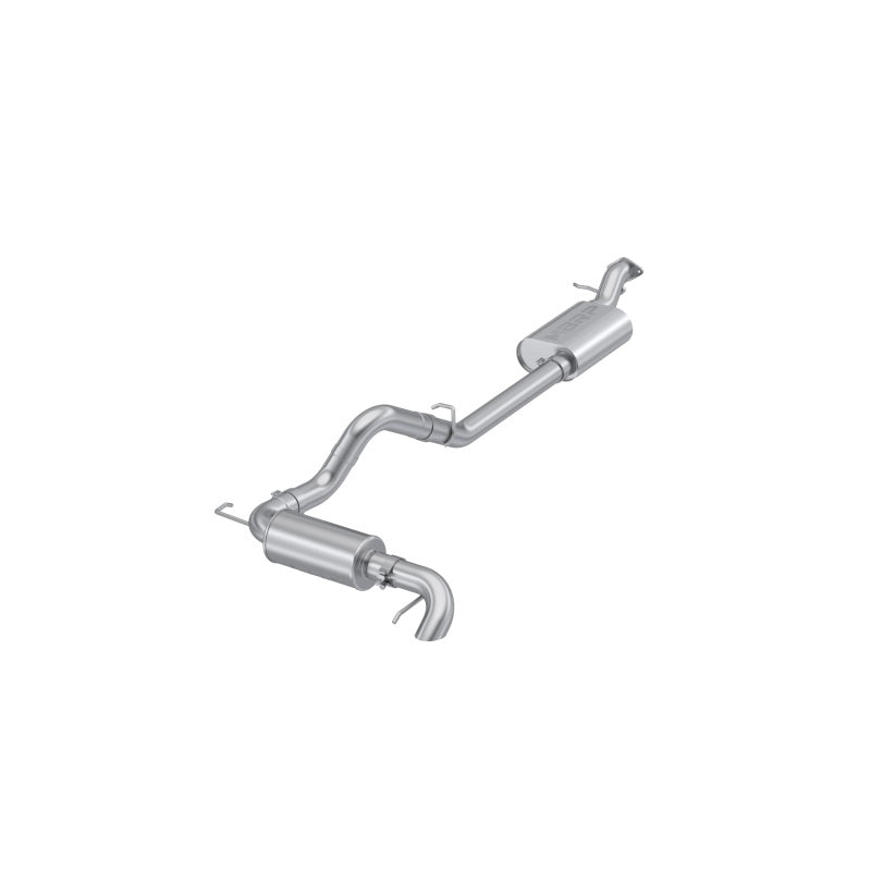 MBRP AL Steel 3"Cat-Back Single High Clearance Rear Exit(Tour)For 21-24Ford Bronco 2.3L/2.7L S5245AL