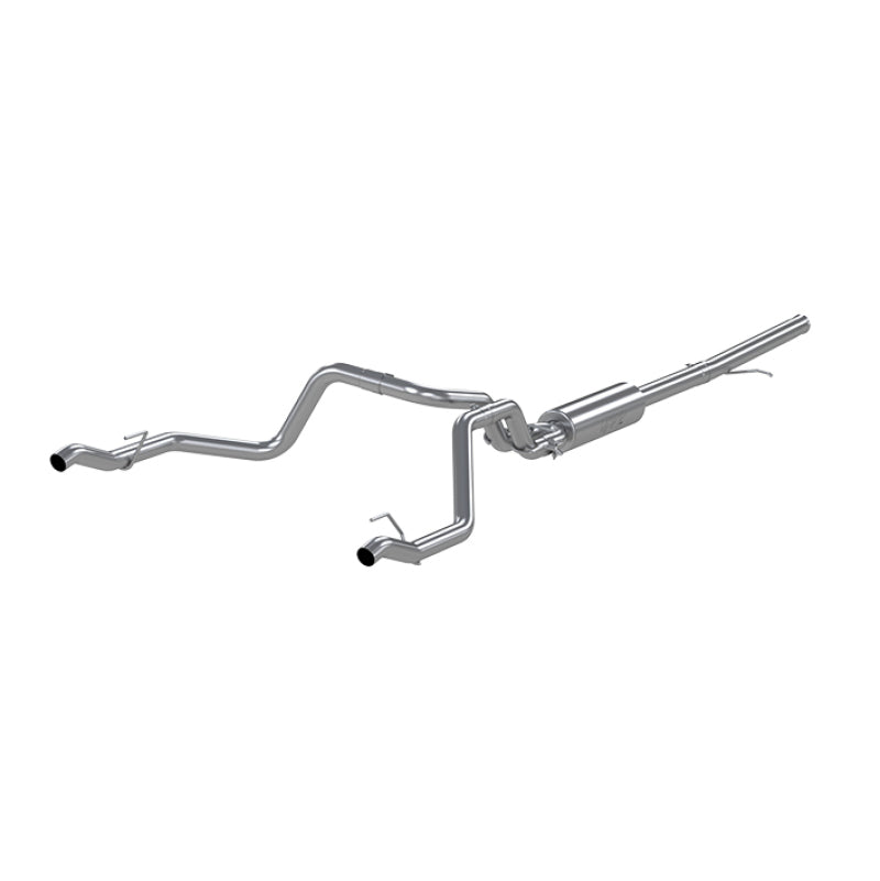 MBRP 2.5" Cat Back, Dual Rear 19-23 Chevrolet Silverado 1500 4.3L/5.3L S5085409