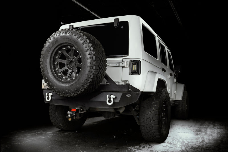 ORACLE Lighting Flush Mount Tinted LED Tail Lights for 07-17 Jeep Wrangler JK 5891-504-T