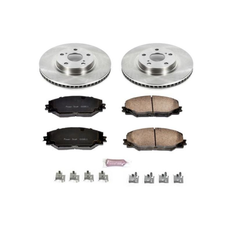 Power Stop 09-10 Pontiac Vibe Front Autospecialty Brake Kit