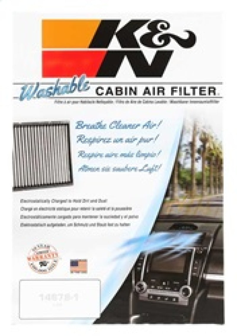 K&N Cabin Air Filter for 04-09 Honda S2000 2.2L L4 - VF1018