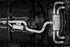 MBRP Active Quad Rear Exit T304, 15-19 VW Golf R 3" Cat-Back w/ Carbon Fiber Tips S46053CF
