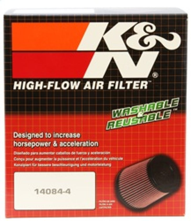 K&N High-Flow Original Universal X Stream Clamp-On 4-1/2