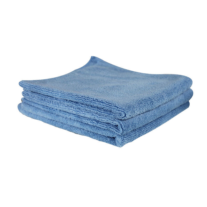 Chemical Guys Workhorse Professional Blue Microfiber Towel 16in x 16in (Set of 16 x 3-Pack) MICBLUE03