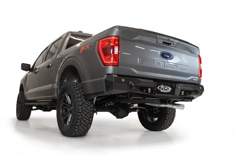 Addictive Desert Designs 2021 Ford F-150 Stealth Fighter Rear Bumper w/ Back up Sensors