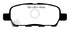 EBC 10-13 Infiniti FX35 3.5 Greenstuff Rear Brake Pads