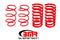 BMR 15-17 S550 Mustang Drag Version Lowering Springs (Set Of 4) - Red