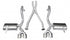Corsa 97-04 Chevrolet Corvette C5 Z06 5.7L V8 Polished Xtreme Cat-Back + XO Exhaust