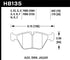 Hawk 91-93 BMW M5/95-02 DTC-70 Race Front Brake Pads