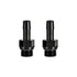 Mishimoto 2pcs M16x1.5 3/8in Aluminum Catch Can Fitting Black