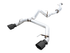 AWE Tuning 0FG Dual Rear Exit Exhaust w/Diamond Black Tips & Bash Guard for Ford Bronco 3015-33456