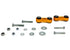 Whiteline 02-07 Subaru WRX Wagon / 93-00 & 03-07 Subaru Impreza Non-Turbo Front Sway bar link conv k