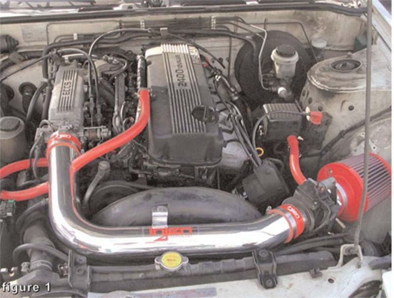 Injen Polished IS Short Ram Cold Air Intake System For 89-90 Nissan 240SX L4-2.4L - IS1910P