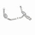 MagnaFlow Conv DF 02-06 Cadillac Escalade / 02-06 Chevy Avalanche 5.3L Dual Conv Y-Pipe Assembly 2WD