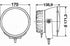 Hella Rallye 4000i Xenon Driving Beam Compact - 6.693in Dia 35.0 Watts 12V D1S