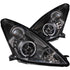 ANZO 2000-2005 Toyota Celica Projector Headlights w/ Halo Black