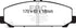 EBC 06-07 Infiniti QX56 5.6 (Akebono) Extra Duty Front Brake Pads