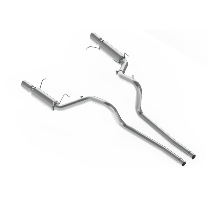 MBRP Dual Split Rear Race Version T409 3" Cat Back Exhaust For 11-14 Ford Mustang GT 5.0L - S7264409