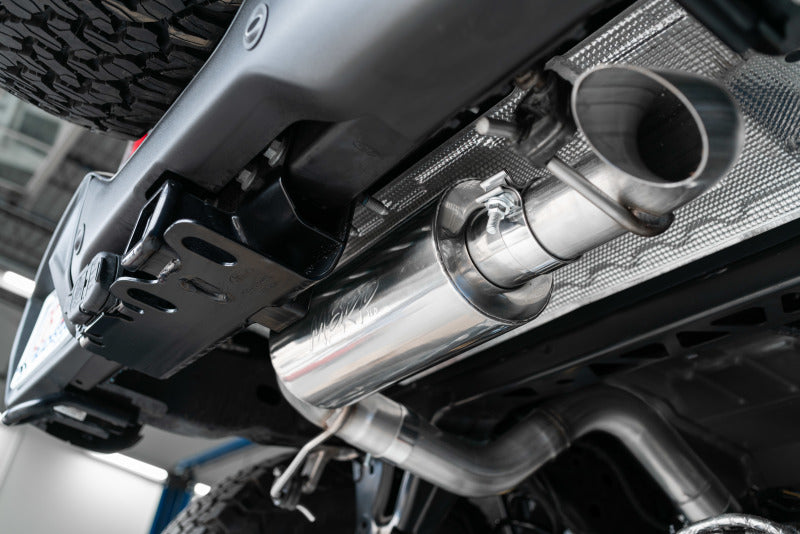 MBRP AL Steel High Clearance 3"Catback Exhaust For 21-24Ford Bronco 2.3L/2.7L EcoBoost 2/4DR S5237AL