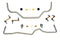 Whiteline 03-08 Nissan 350Z / Infinti G35 Front and Rear Swaybar Assembly Kit