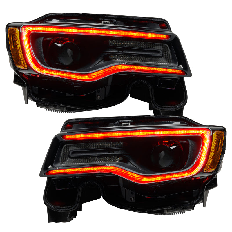 Oracle Lighting Dynamic ColorSHIFT Headlight DRL Upgrade Kit for 114-21 Jeep Grand Cherokee 1284-332