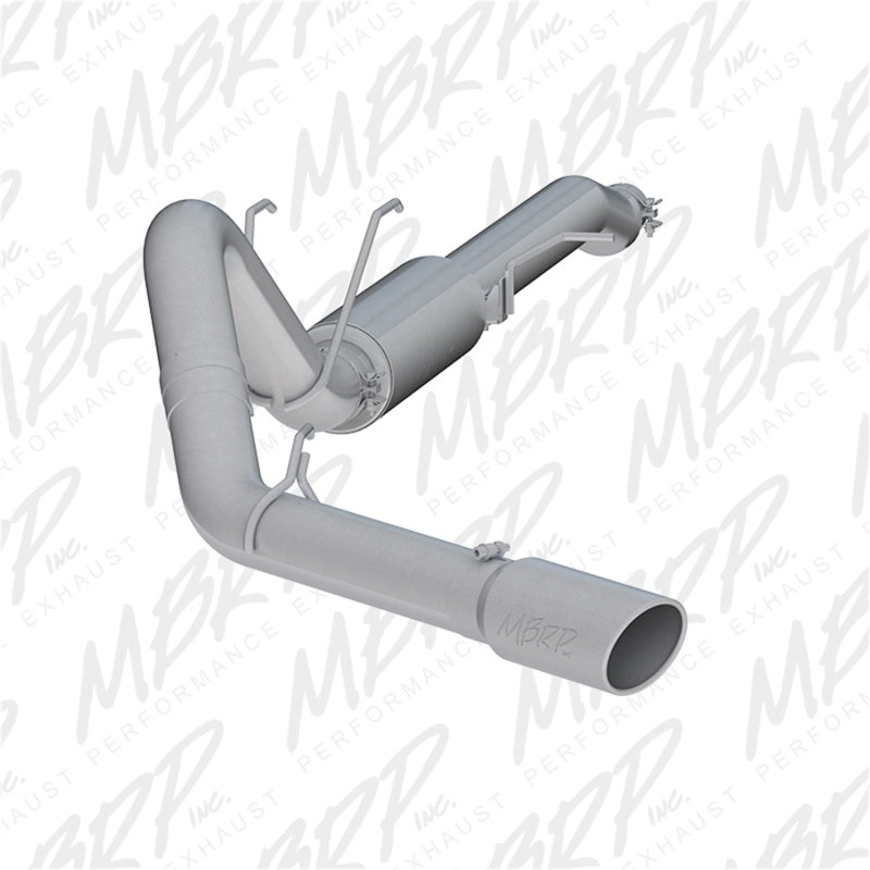 MBRP 4" Cat Back Single Side AL Exhaust For 17+ Ford F-250/350 6.2/7.3/6.8L Super/Crew Cab S5247AL