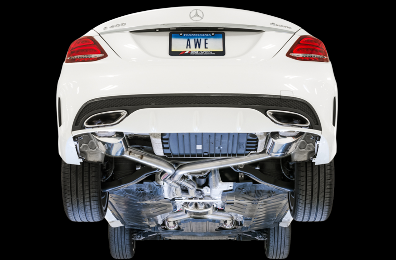 AWE Tuning Touring Edition Exhaust for Mercedes-Benz W205 C450 AMG / C400 3015-31012