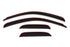 AVS 07-13 Chevy Silverado 1500 Ext. Cab Ventvisor Front & Rear Window Deflectors 4pc - Smoke