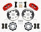 Wilwood Dynapro 6 Front Hat Kit 12.19in Red 2011 Fiesta