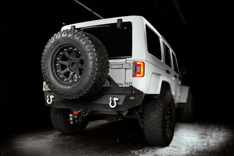 ORACLE Lighting Flush Mount Tinted LED Tail Lights for 07-17 Jeep Wrangler JK 5891-504-T