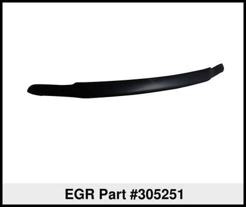 EGR Jeep 2018+ Wrangler / 2020+ Gladiator Superguard Hood Shield - Dark Smoke (305251)