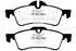 EBC 02-03 Mini Hardtop 1.6 Yellowstuff Rear Brake Pads
