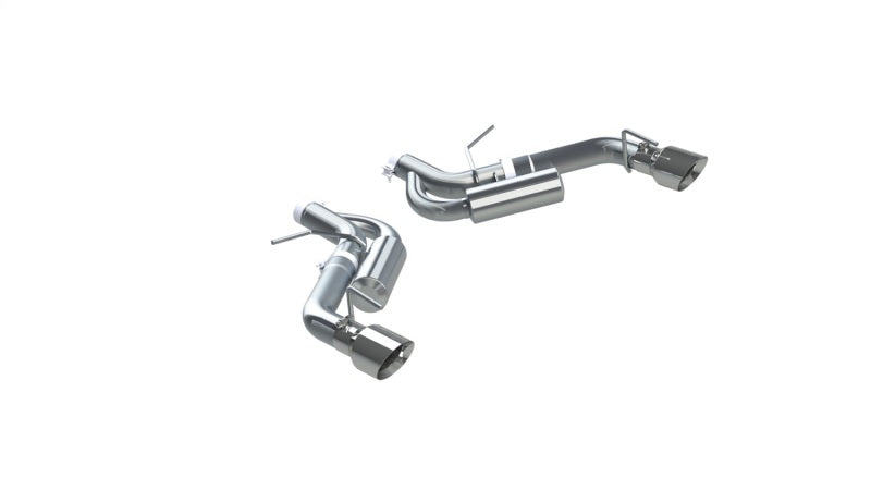 MBRP 3"Dual Rear Exit Axle Back w/4.5" OD Tips T409(Non NPP Models)For 16-24 Chevy Camaro S7034409