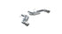 MBRP 3" AL Dual Rear Exit Axle Back w/ 4.5" OD Tips(Non NPP Models)For 16-24 Chevy Camaro SS S7034AL