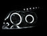 ANZO 2006-2008 Toyota Rav4 Projector Headlights w/ Halo Black