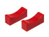 Prothane Universal Jack/Stand Pads (Fits 1.125 x 4.0 Heads) - Red