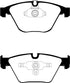 EBC 08-10 BMW M3 4.0 (E90) Redstuff Front Brake Pads