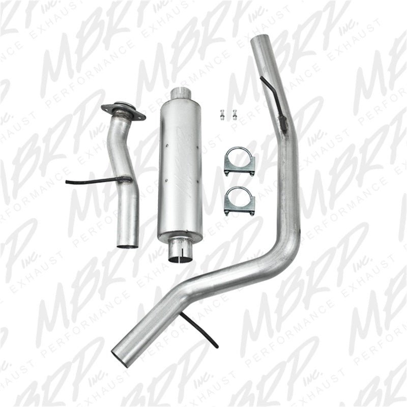 MBRP 3" Cat Back, Single Side AL, 2000-2006 Chev/GMC Tahoe/Yukon 5.3L S5026P