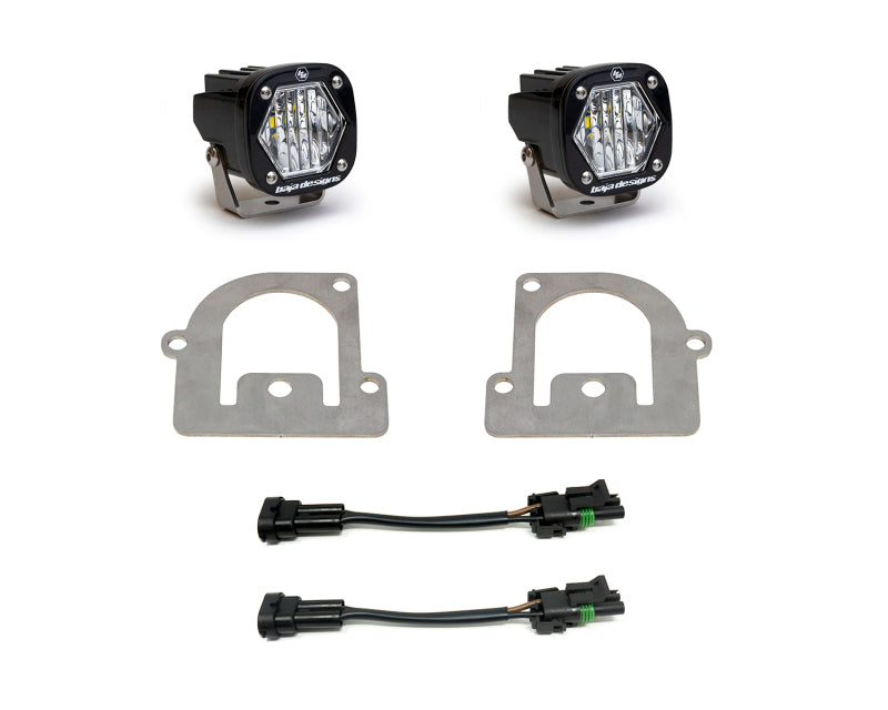 Baja Designs Ford S1 Clear Fog Pocket Light Kit for Ford (2021-2022) Bronco Sport 447682