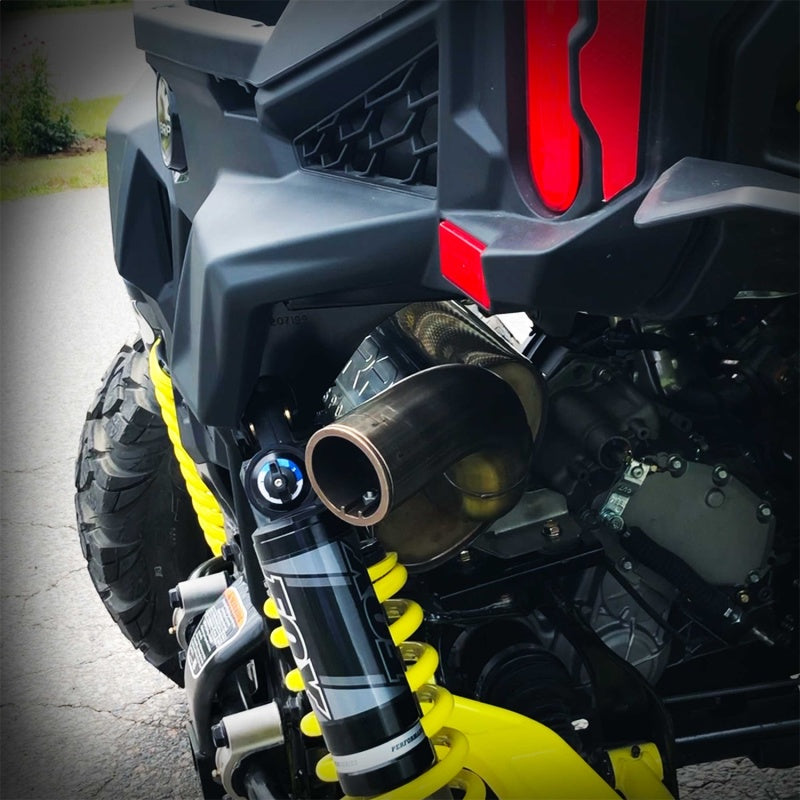 MBRP 18-19 Can-Am Maverick Trail X3 Slip On Exhaust - Sport Series AT-9211SP