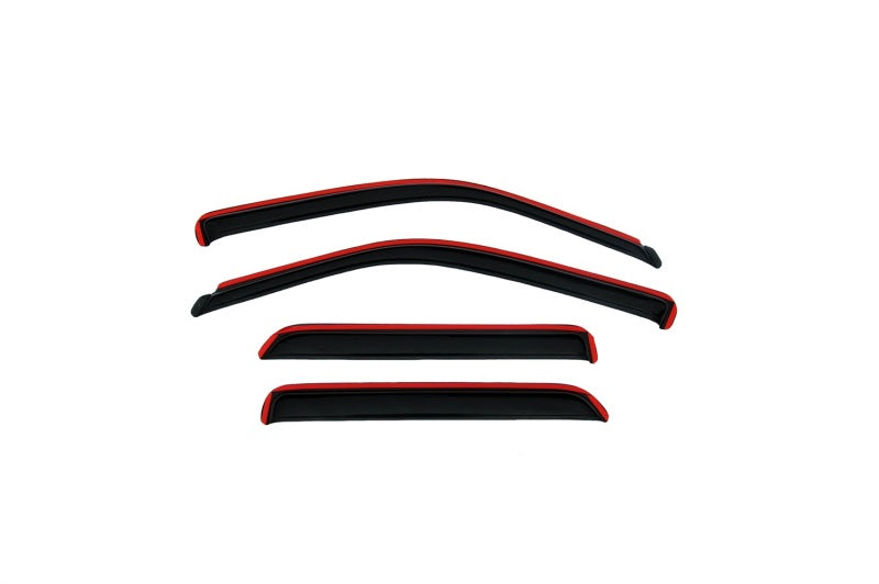 AVS 02-06 Honda CR-V Ventvisor In-Channel Front & Rear Window Deflectors 4pc - Smoke