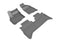 3D MAXpider Chevrolet Bolt EUV 2022-2022 Kagu Gray Row 1 Row 2