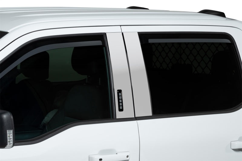 Putco 2021 Ford F-150 Super Crew Element Chrome Window Visors (Set of 4)