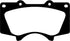 EBC 10+ Lexus GX460 4.6 Yellowstuff Front Brake Pads
