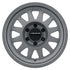 Method MR704 17x8.5 0mm Offset 8x170 130.81mm CB Matte Titanium Wheel