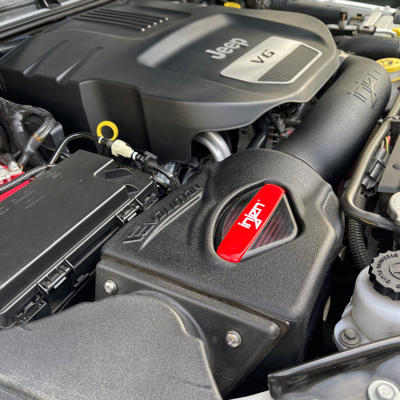 Injen Evolution Cold Air Intake System (Oiled) For 12-18 Jeep Wrangler JK V6-3.6L - EVO5009C