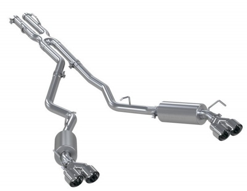 MBRP 2.5" Cat Back, Dual Rear, Aluminized Steel, 20-21 Ford Explorer ST 3.0L Ecoboost S5205AL